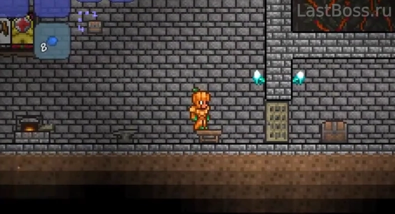 Как создать и использовать Тыквенную броню в Terraria
