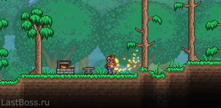 Где найти Метеоритную броню в Terraria?