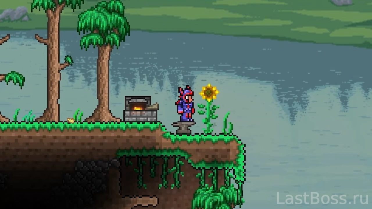 Где найти Древнюю теневую броню в Terraria?