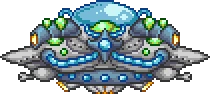 Летающая тарелка в Terraria