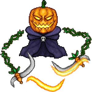 Тыквенный Король в Terraria