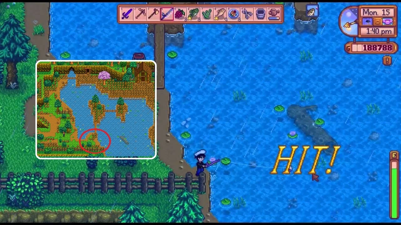 Горное озеро, место ловли Легенды