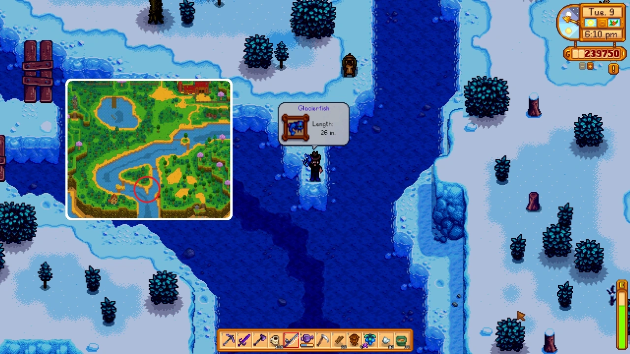 Где поймать Ледорыба