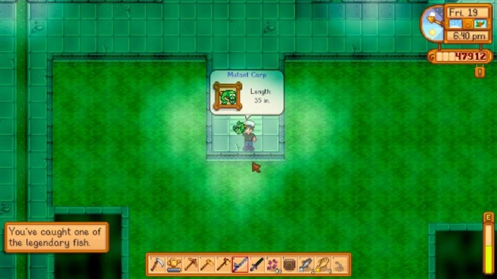 Где поймать Карпа-мутанта