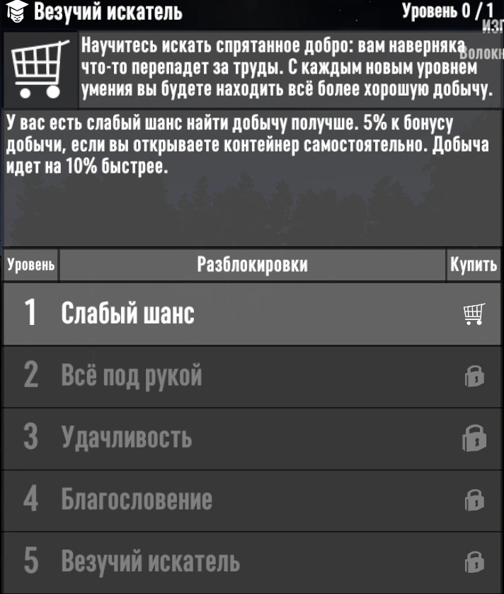 Везучий искатель