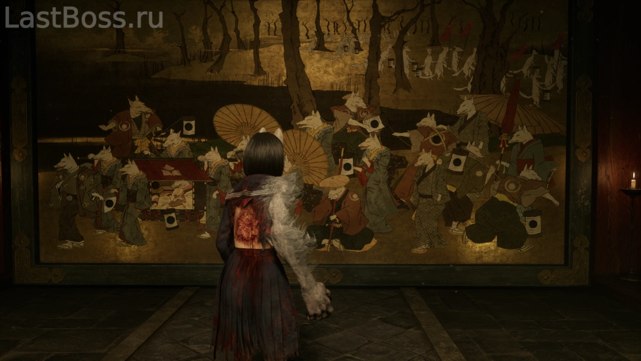 Головоломка Настенная роспись